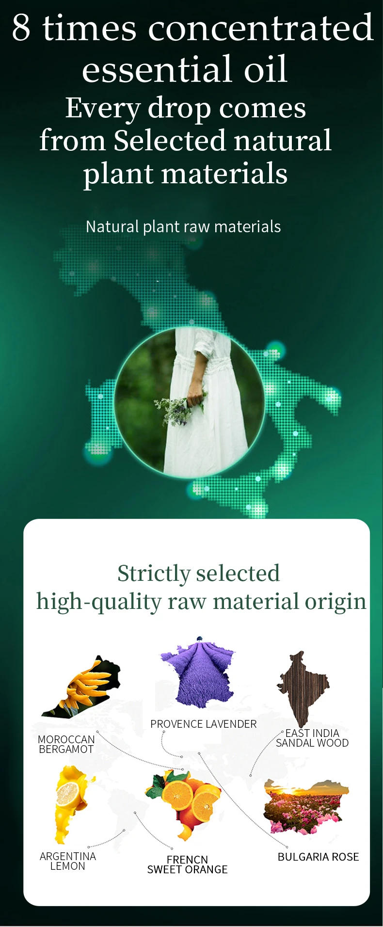 Description Picture 5 of itemNAMSTE Household Air Purifier 5ML Boutique Boxed Car Humidifier Essential Oil Aroma Diffuser Ionizer Hotel Perfume Floral Series