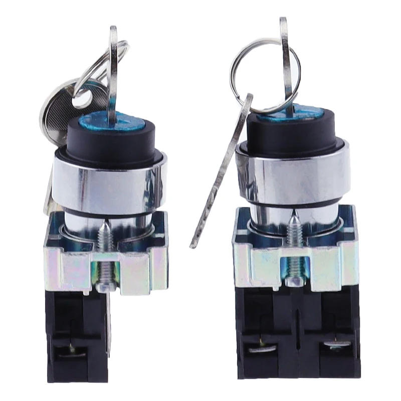 Description Picture 4 of itemXB2-BG21 XB2-BG33 XB2-BG53 key control knob switch 1NO /2NO 2/3 position self locking / self reset selector Knob switch 22mm