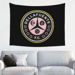 Customized Hippie Dellafuente FC 68 Tapestry Wall Hanging Room Decor Tapestries Dorm Decoration