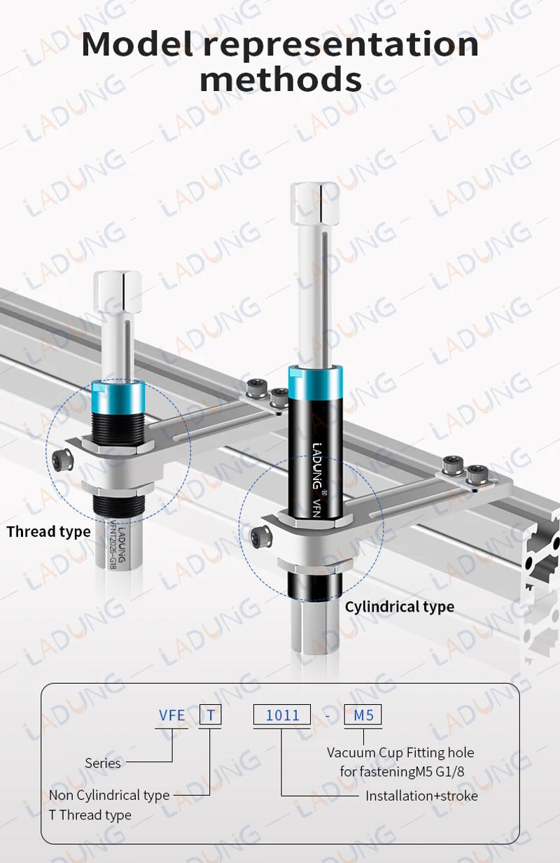 Description Picture 4 of itemHigh Quality EOAT Industrial Pneumatic Robot Arm Gripper silicone sucker Silicone Vacuum Suction Cups fitting connector VFN2026