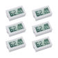 6pcs White