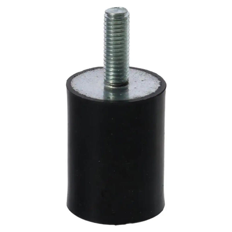 Description Picture 6 of itemPractical M6 M8 M10 Thread Rubber Mounts Black Cylindrical Shock Absorber Crash Pad Damper Water Pumps
