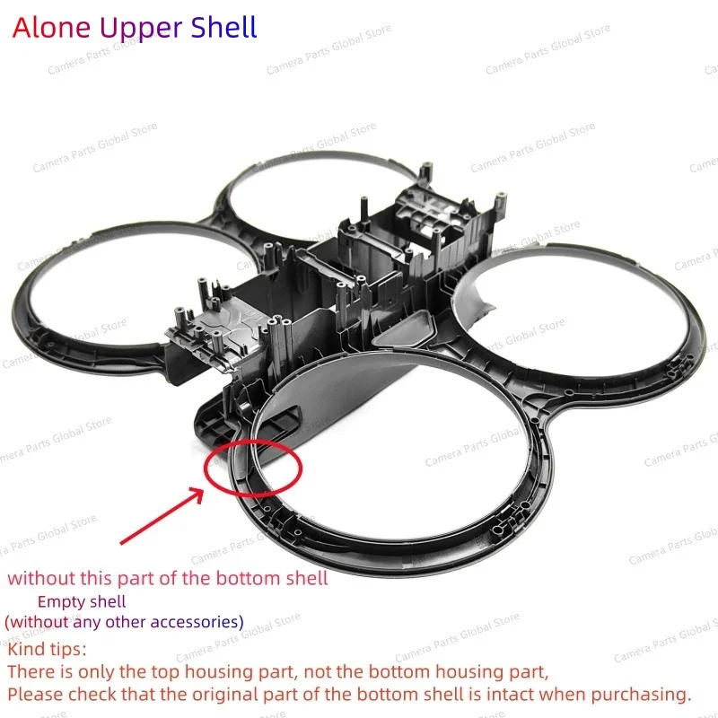 Description Picture 3 of itemDrone Shell Bracket For DJI Avata 2 Body Shell For DJI Avata2 Drone Propeller Protective Shell Upper Shell Protection Set