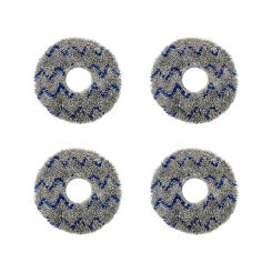 4 Pcs Mop Cloth Replacement Parts Kits For Ecovacs DEEBOT T10 TURBO Robotic Vacuum Cleaner Home Cleaning Accessories