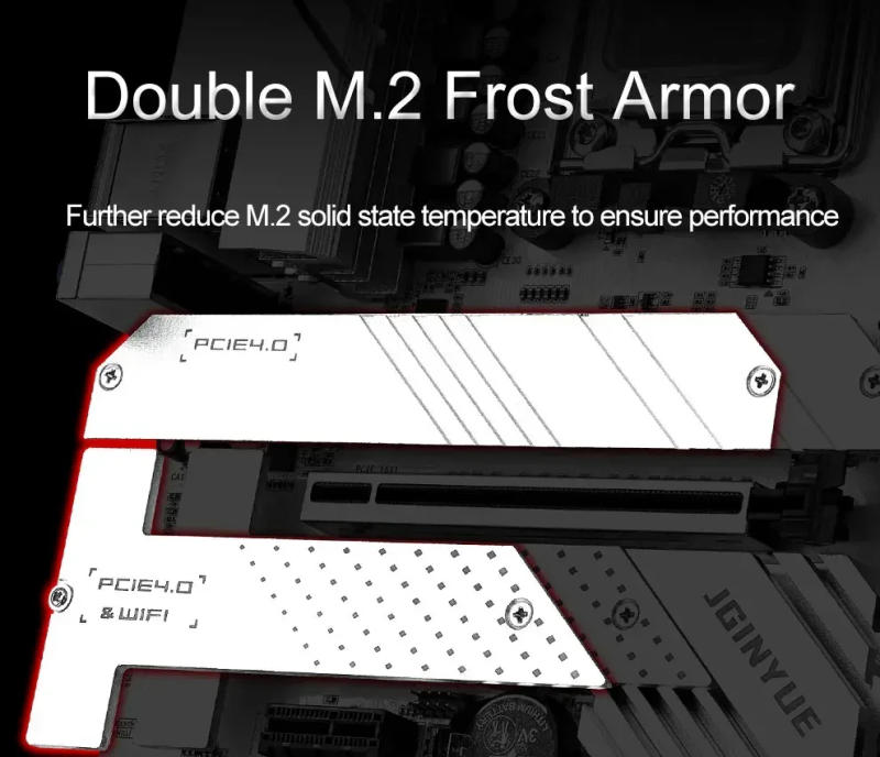 Description Picture 6 of itemJGINYUE B650M Motherboard Kit Ryzen 5 7600X CPU Processors 2*16GB 6000Mhz DDR5 Dual Channel Memory RAM M-ATX B650M GAMING PLUS