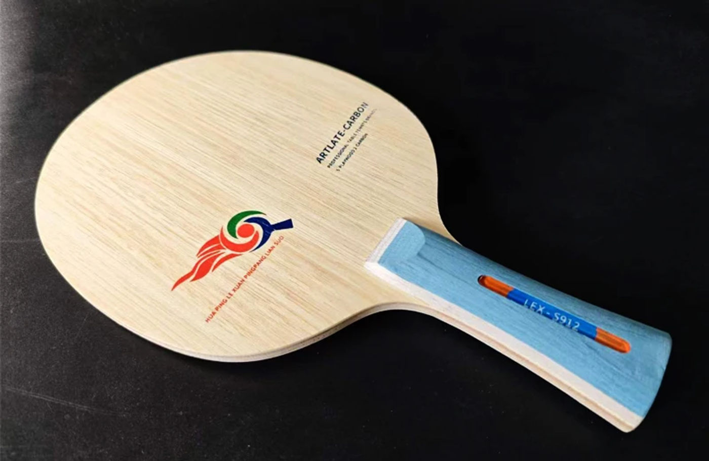 Description Picture 4 of itemLEX  S912   KOTO WOOD+ 2 Carbon Fiber  Professional  Table Tennis Blade / Ping Pong blade / table tennis bat