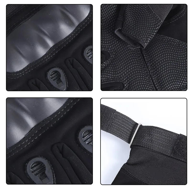 Description Picture 5 of itemHalf Finger Men's Gloves Outdoor Non-slip Wear-resis Gloves Sports Shooting Hunting Airsoft Motorcycle Cycling Gloves Bike Glove