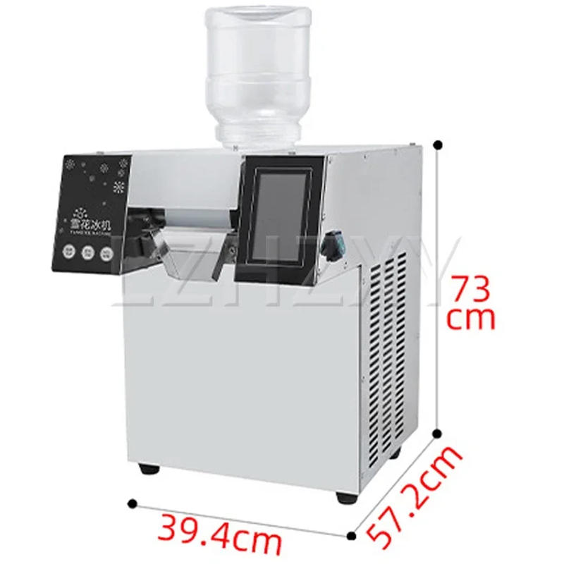 Description Picture 6 of itemSnowflake Ice Machine Commercial Milk Tea Shop Stall Shaved Ice Maker Slushy Snow Ice Cream Machines Freezing Home Appliance