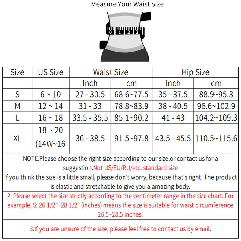 Description Picture 4 of itemWomen Half Slip Shaper Sexy High Waist Trainer Skirts Shapewear MISS MOLY Tummy Control Slimming Underdress Faja Seamless Corset