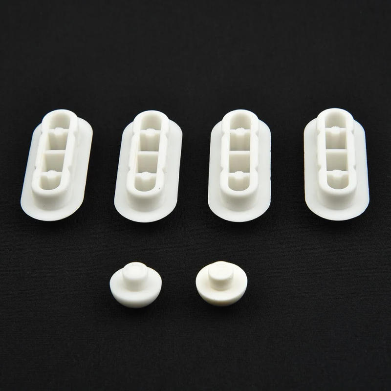 Description Picture 5 of item1set Toilet Seat Cushion Pads EVA Toilet Lid Cushion Pad Buffers Pack-White Stop Bumper Shock Absorber