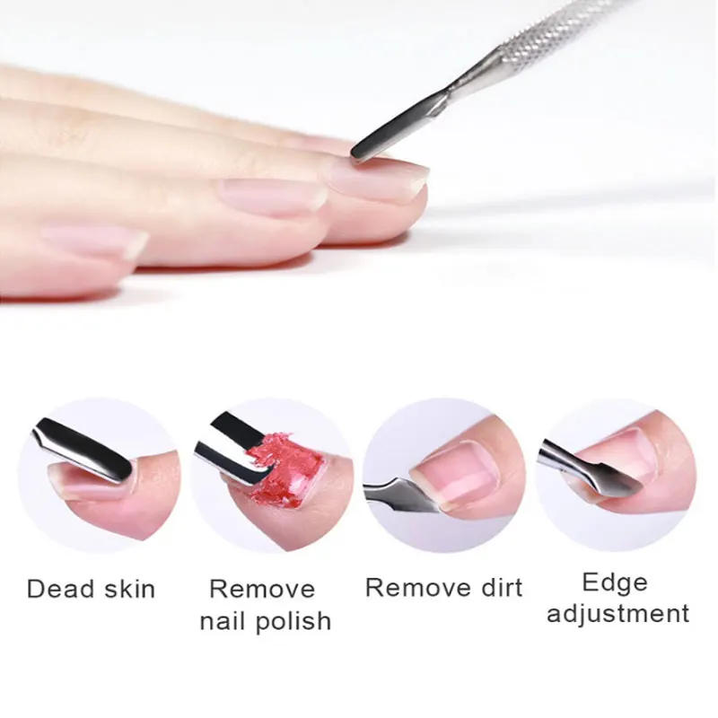 Description Picture 6 of itemManicure Set Nail Tools Kit Cuticle Pusher Clippers Nails Files Buffer Sanding Cleaning Brush Dead Skin Scissors Nail Care Kits