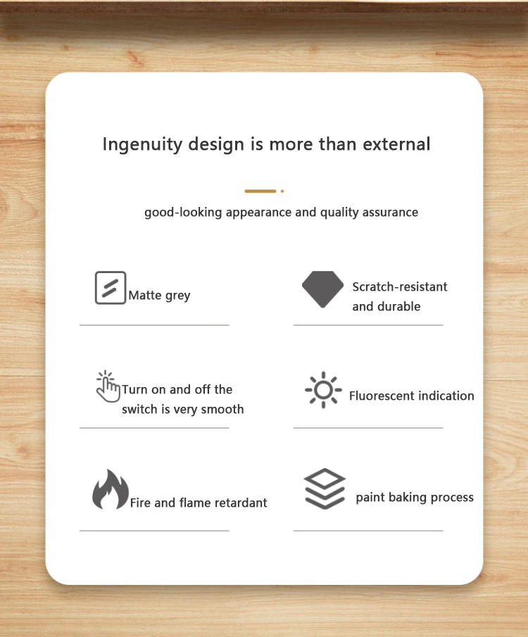 Description Picture 3 of itemUniversal USB Type-c 18W Fast Charge Power Socket plug,Home Wall Light Switch,UK 13A with Dual USB Electrical outlet AC110-250V
