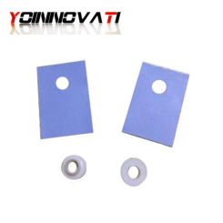 100 pcs TO-220 Silicone Thermal Heatsink Insulator Pads W/Insulating Particles for LM78XX/LM317/TDAXX