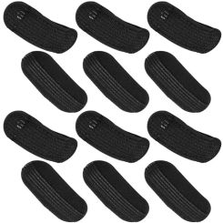 12 Pcs Fluffy Hairpin Clips Curls Bump Pad Abundance Volume Bumps Ponytail Enhancer Bases Nylon Styling Black Sponge