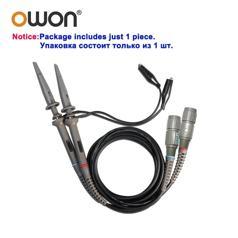 Description Picture 3 of itemOWON Oscilloscope Accessories OW3200/OW3100/OW3300 Digital Oscilloscope Probe 200Mhz For XDS Series Oscilloscopes With XDS2102S