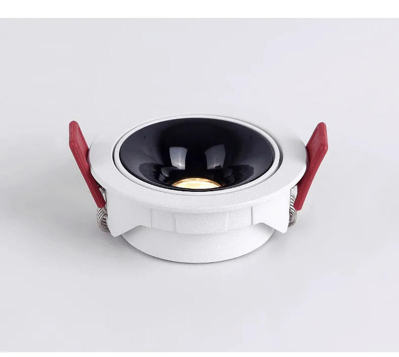 Description Picture 6 of itemUltra-thin embedded dimmable led spotlights anti-glare adjustable 110V220V living room home shopping mall hotel downlights