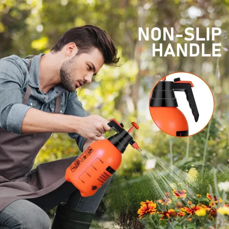 Description Picture 4 of item2L/3L Pumped Pressure Sprayer Air Compression Pump Manual Pressure Sprayer Garden Watering Irrigation Disinfection Spray Bottle