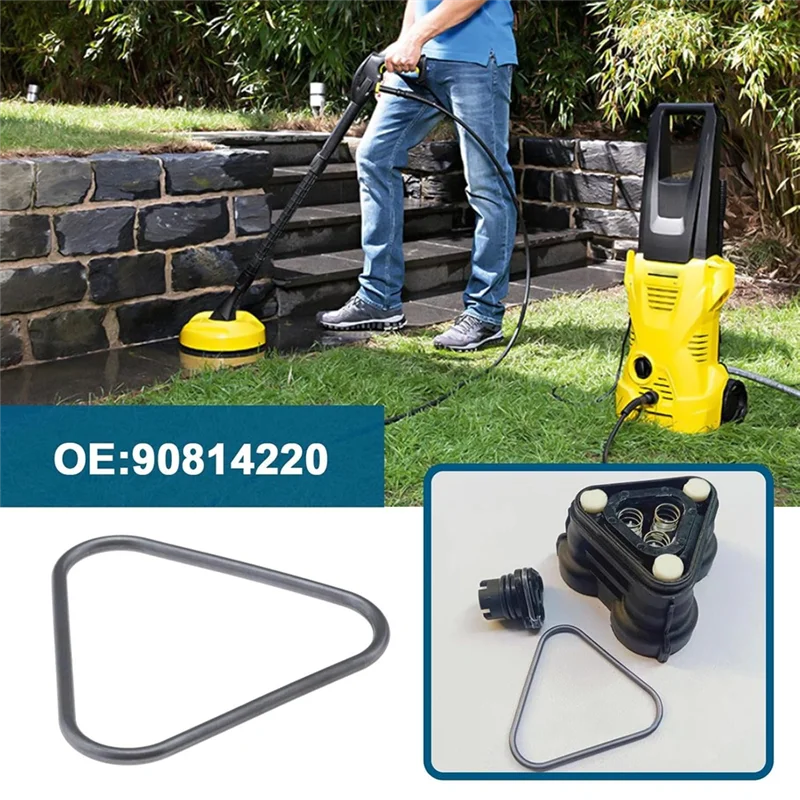 Description Picture 5 of item【FLASH-SALE!】Water Pump Sealing Ring Gasket Part 9.081-422.0 Pressure Washer Triangle Form Seal For Karcher K2 K3 K4 K5