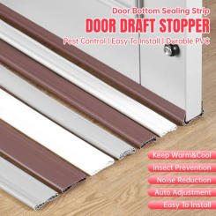 Door Stopper No Need Punch Self Adhesive Anti-Collision Door Holder Catch Door Stop for Home Office Walls and Furniture