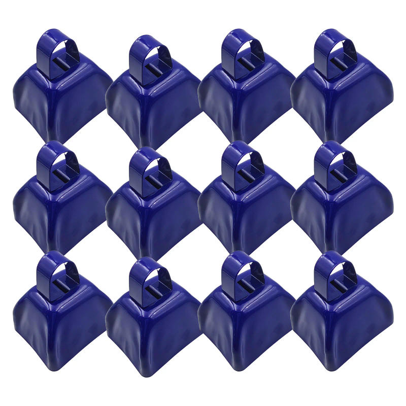 Description Picture 4 of item3 Inch Metal Cowbell Noise Makers Sporting Events Small Cow Bell  Mini Cow Bells DIY Christmas Accessories