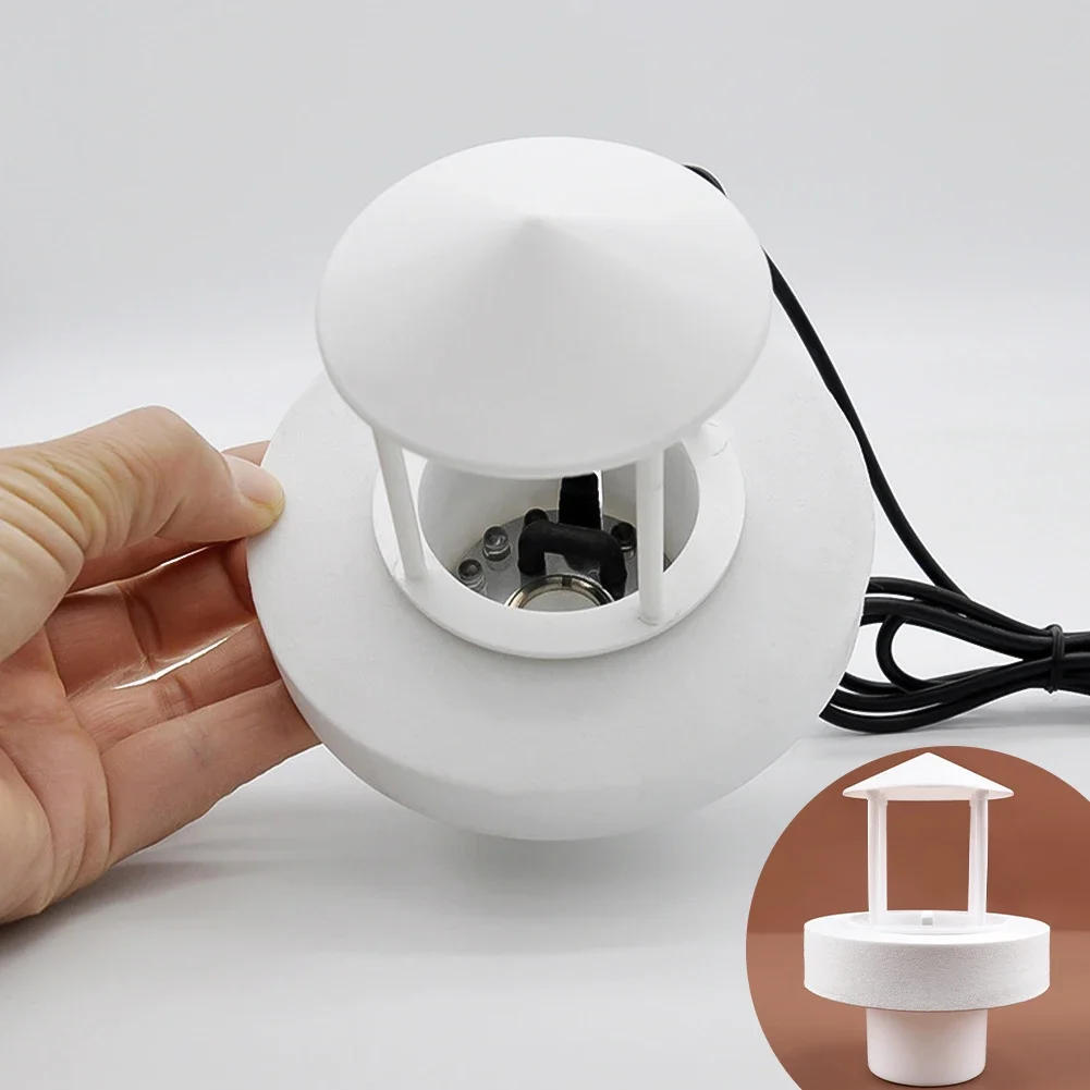 Description Picture 6 of itemFloating Mist Dispenser Ultrasonic Humidifier Generators Nebulizer Water Fountain Mist Maker For Mini Pool Pond