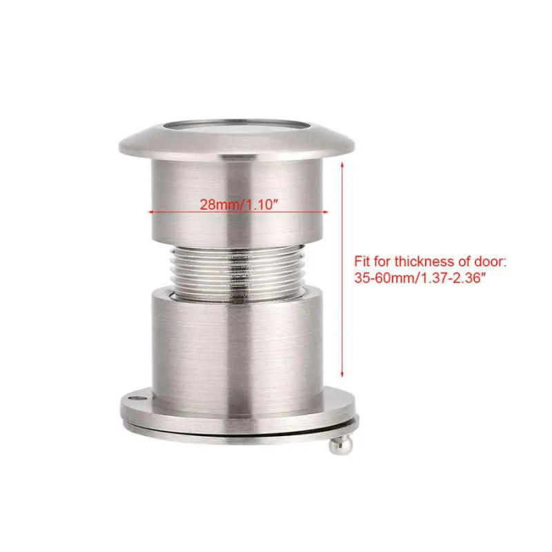 Description Picture 5 of itemAdjustable 200 Degree Wide Angle Door Viewer Peephole with HD Glass Lens for Security Furniture Hardware Tools