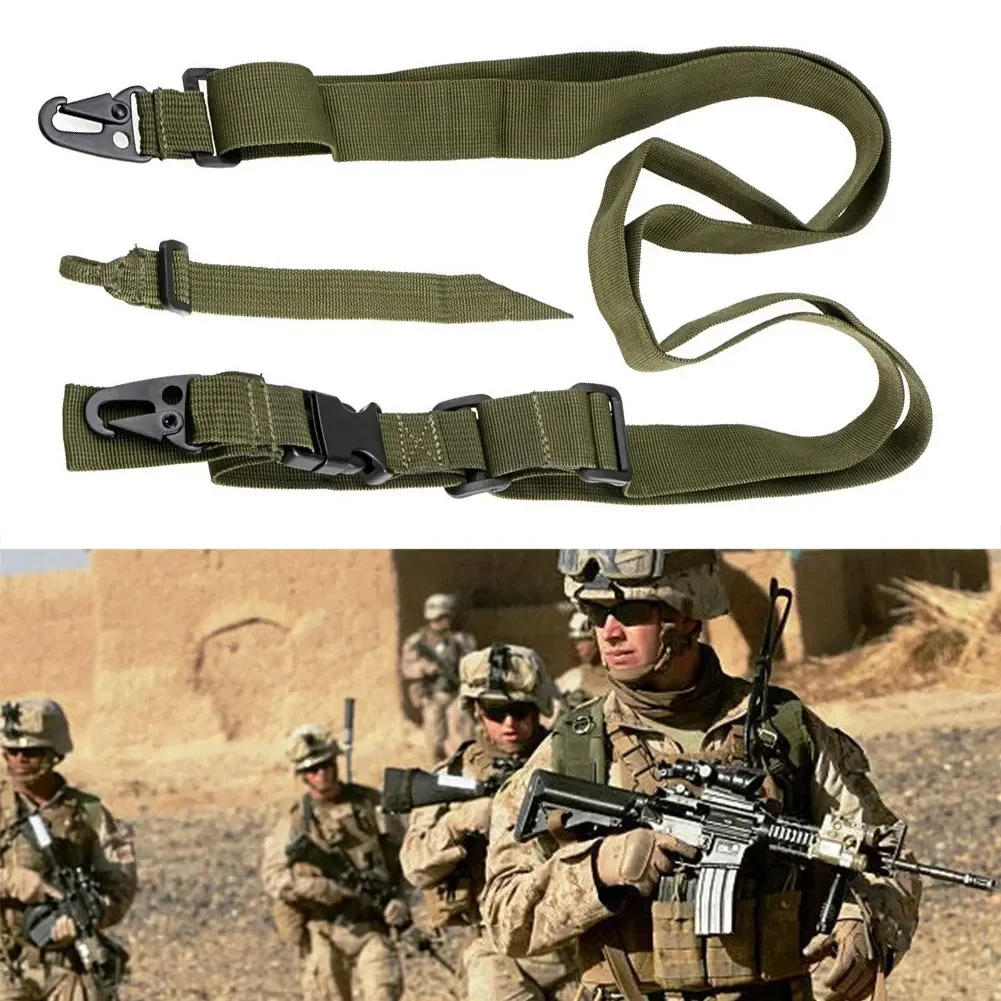 Description Picture 5 of itemThree-point Adjustable Bungee for Rifle Gun Sling Strap Hook Safety Belt Wild Survival Training Tactical Equipment