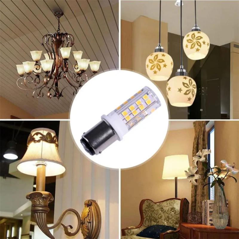 Description Picture 5 of itemBa15d Double Contact Bayonet Base LED Corn Bulb LED Light Bulb 220V For Sewing Machine Pfaff, Singer, Privilege, Bernina Etc.