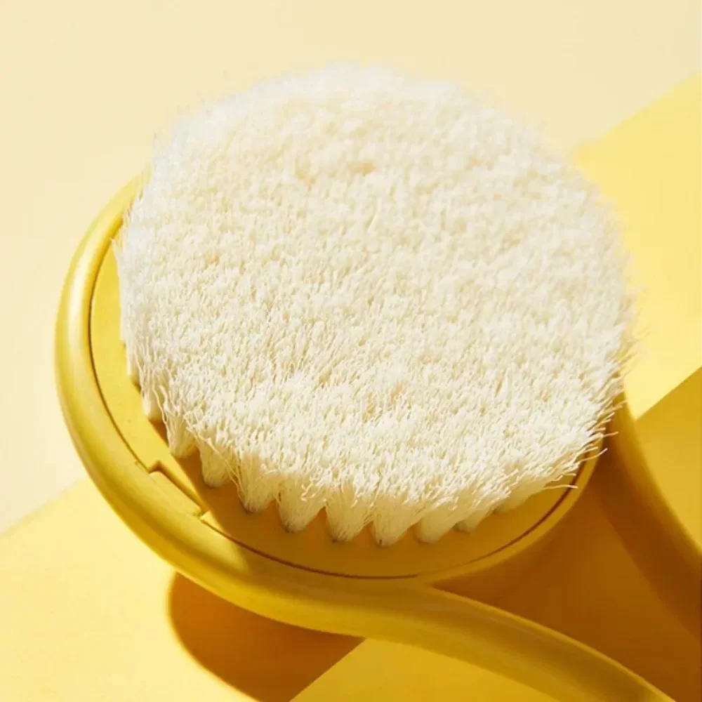 Description Picture 5 of item1PC Soft Bath Back Scrubber Brush Bath Shower Nylon Scrubbing Brush with Handle Exfoliating Body Scrub Skin Massager Bath Tools