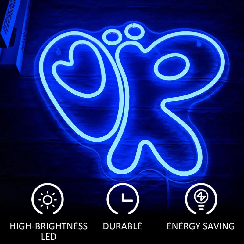 Description Picture 6 of itemOK Snail Neon Signs for Wall Decor LED Neon Light Sign for Wedding Birthday Party Kids Room Bedroom Gifts for Children Kids Girl