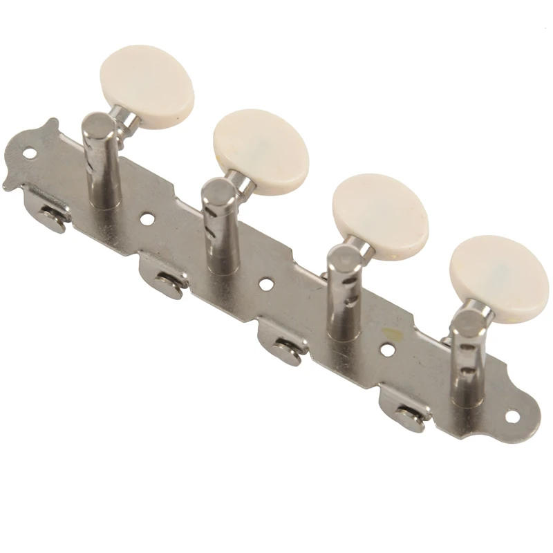 Description Picture 6 of itemMachines Tuners Pegs Tuning Key with White Pearl Knobs 4L+4R for Mandolin
