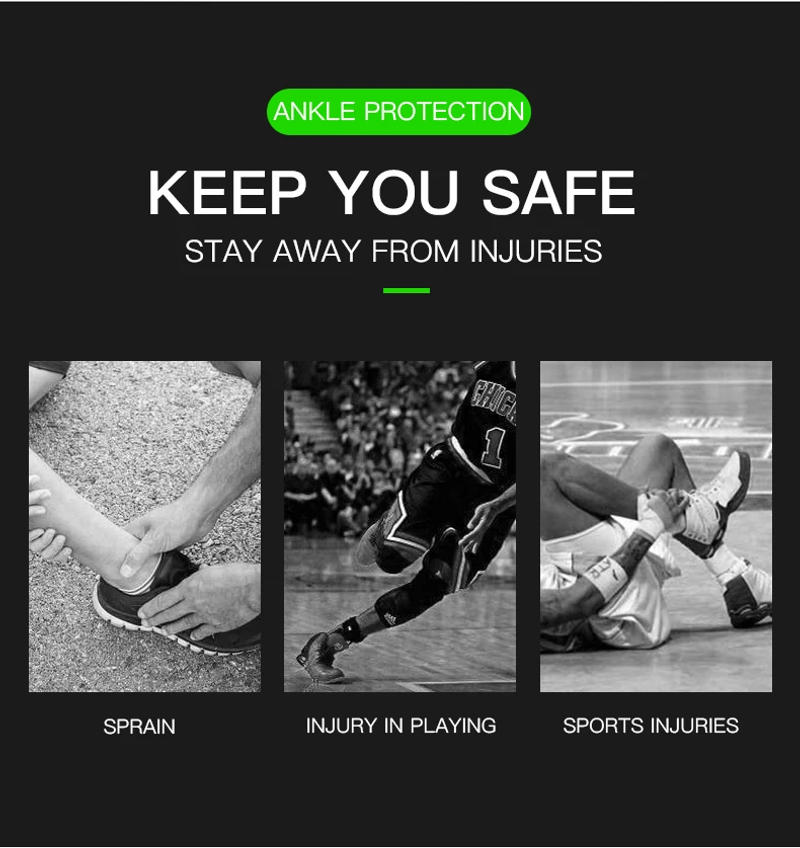 Description Picture 3 of itemOutdoor Men's and Women's Fitness Running Basketball Mountaineering Protective Equipment Knitted Breathable Ankle Protection