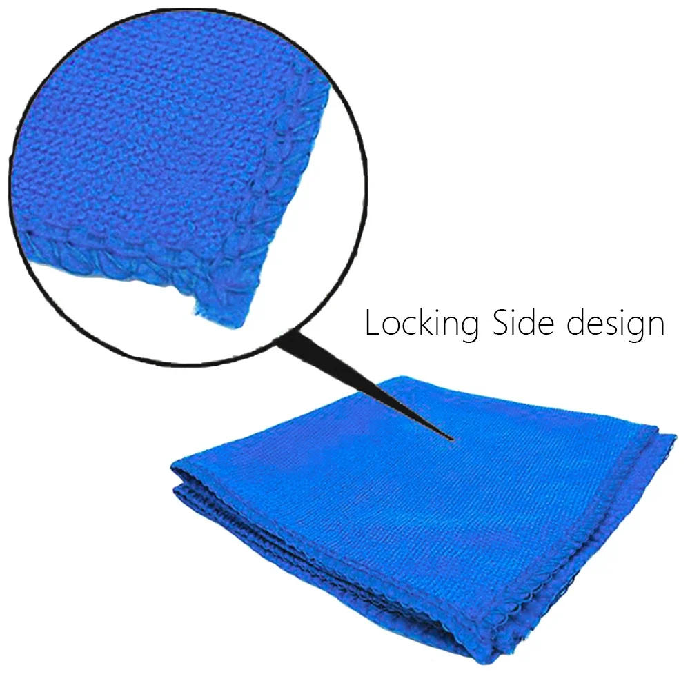 Description Picture 3 of item1-20Pcs Microfiber Towels Car Wash Drying Cloth Towel Household Cleaning Cloths Auto Detailing Polishing Cloth Home Clean Tools