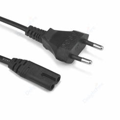 EU Power Cable Extension Cord IEC320 C7 Figure 8 Power Cord For Samsung LG Sony TV Monitor Power Supply PS3 XBox Charger