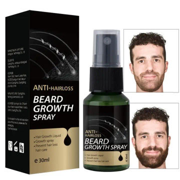 Beard Growth Spray Efficient Anti Beard Loss Nourishing Essentiall Oil Beard Growth Enhancer Liquid Beard Oil Growth Nourishing