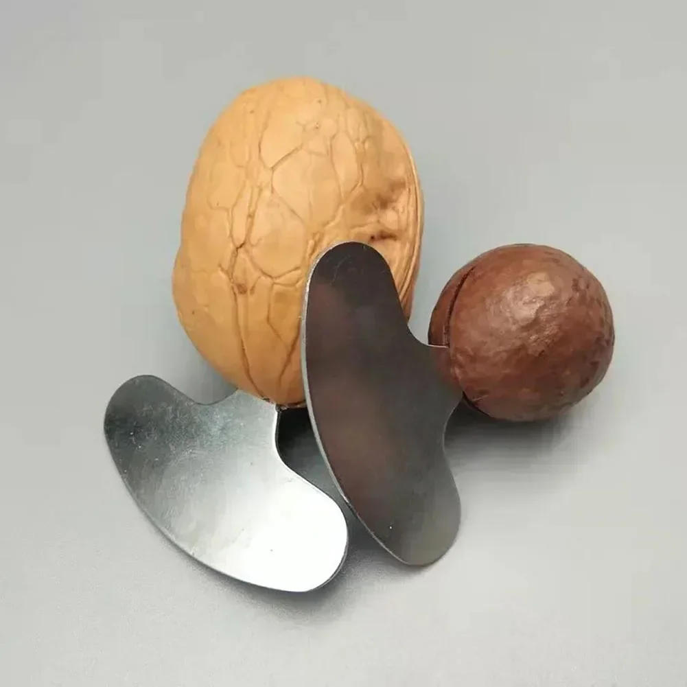 Description Picture 2 of itemKitchen Nut Sheller Tool Cracker Nutcracker Crack Sheller Almond Walnut Pecan Hazelnut Filbert Nut Sheller Macadamia Nut Opener