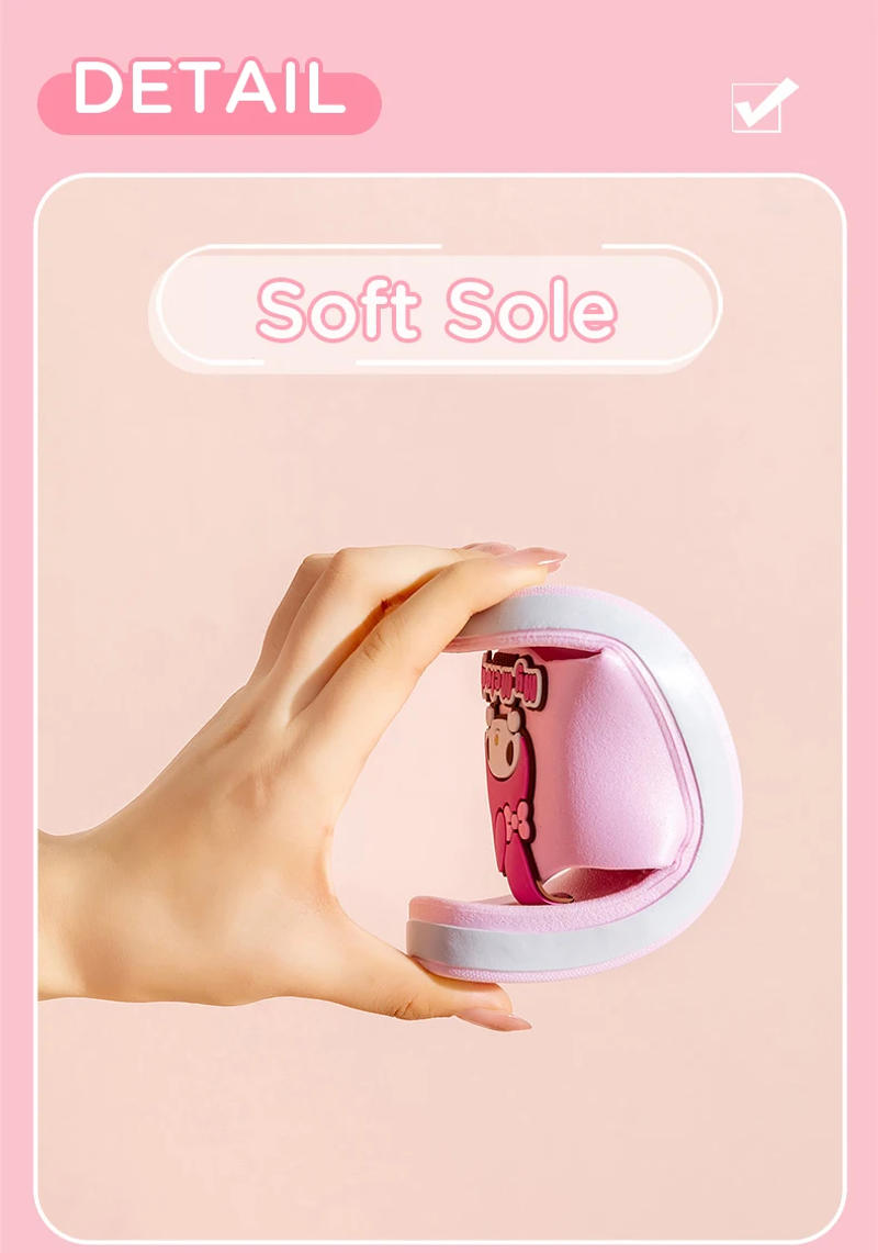 Description Picture 6 of itemSanrio Slippers Cartoon Hello Kitty My Melody Kuromi Cinnamoroll Summer Anti-slip Soft Home Shoes Kawaii Cute Student Slides