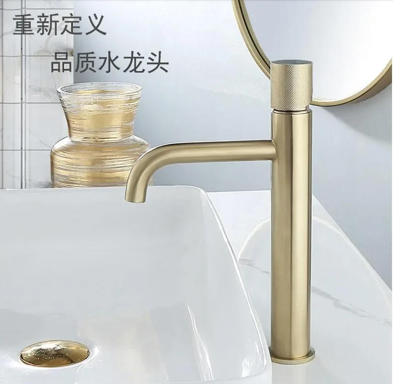 Description Picture 5 of itemRose Gold Basin Faucet Modern Sink Mixer Tap Brass Wash basin Single Handle Single Hole Crane For Bathroom