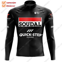 2023 Soudal Quick Step Team Wind Vest Mens Cycling Jacket Windproof Cycling Jerseys Long Sleeve aaa MTB Maillot Cyclisme
