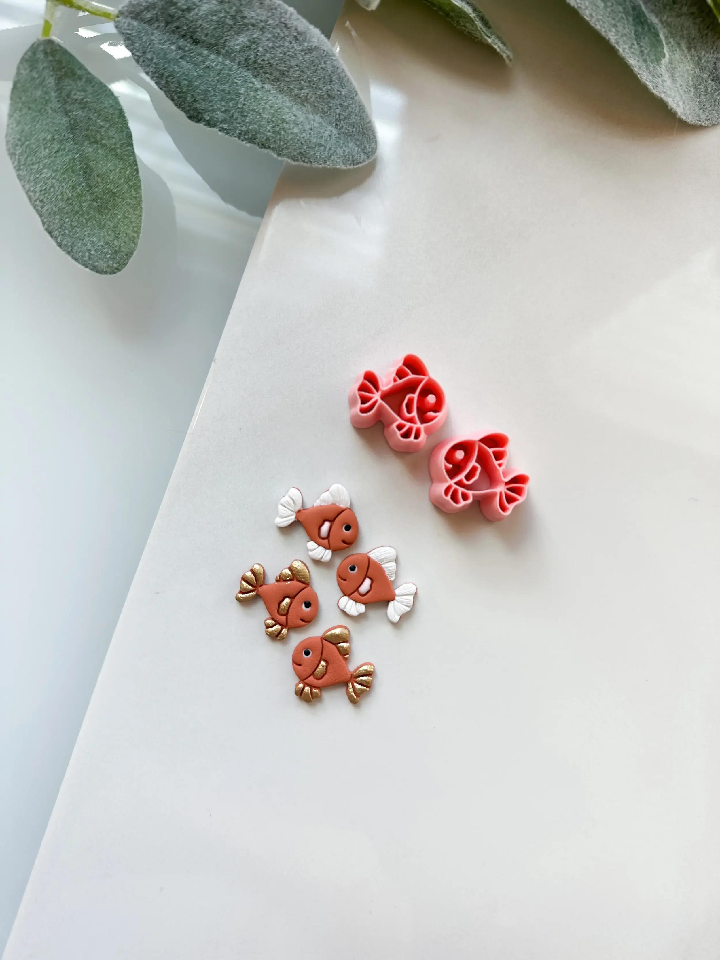 Description Picture 3 of itemCartoon Animal Earring Caly Cutter Small Earring Jewelry Molds DIY Earrings Polymer Clay Cutter Soft Pottery Jewelry Clay Tool