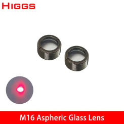 Brass shell M16 0.5mm thread Glass aspherical lens laser module lenses Optical collimator AR coating