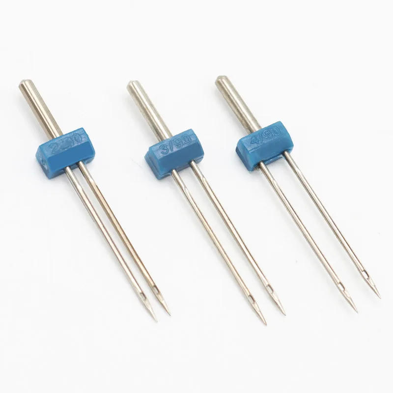 Description Picture 5 of itemHousehold Sewing Machine Double Needle Chopsticks Le Duck Double Needle 2/3/4MM Multi Model Double Needle Set