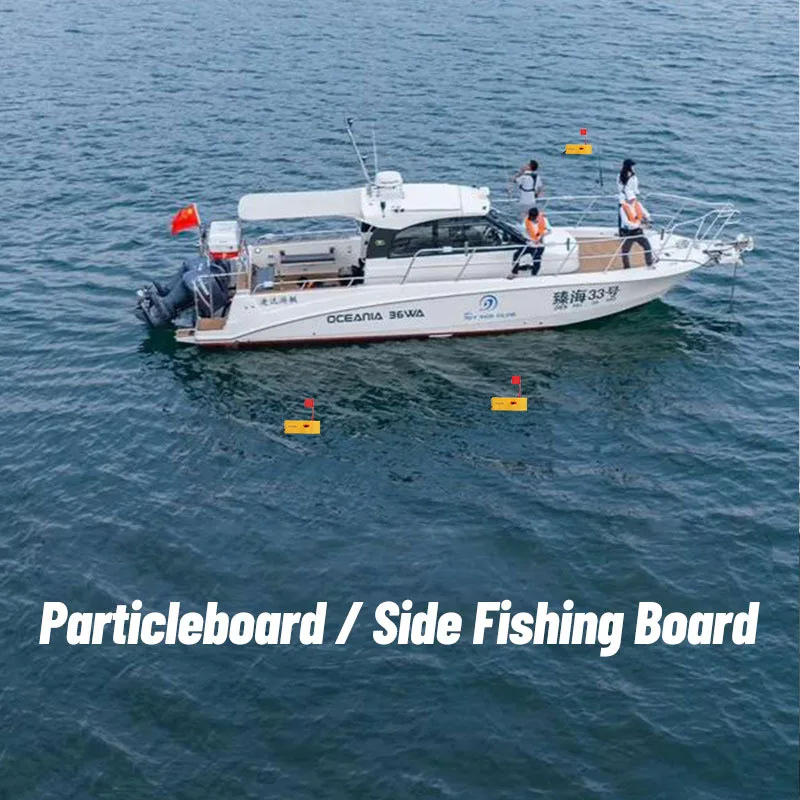 Description Picture 2 of itemBoat Fishing Lure Towing Plate Fishing Gear Tool Accessories Side Planer