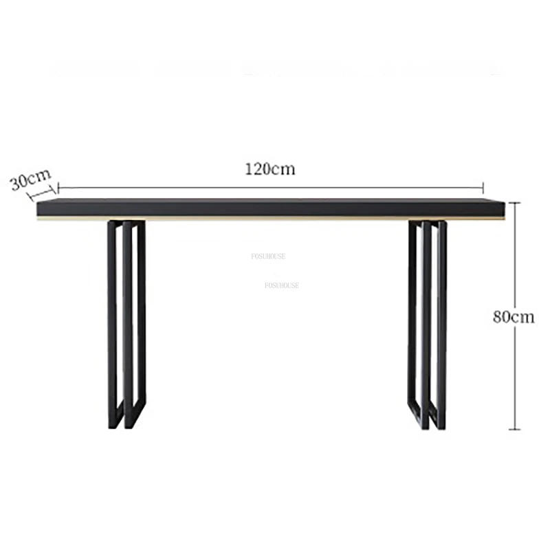 Description Picture 5 of itemModern Solid Wood Console Tables New Chinese Style Household Furniture Living Room Entrance Console Simple Corridor Porch Table