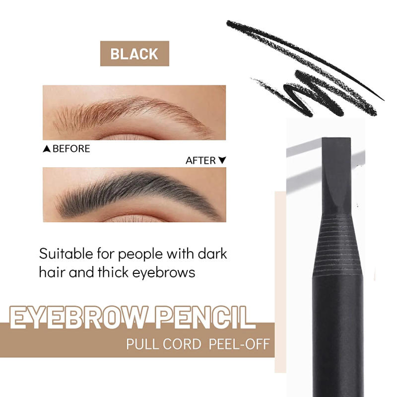 Description Picture 5 of itemEyebrow Pencil Waterproof Eyebrow Tattoo Tint Enhancers Long Lasting Cosmetics Professional Makeup Brow Lift Eye Brow Pencil