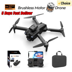 YP1pro Dron 4k HD three Camera Professional Brushless Motor Aerial Photography Aircraft Optical flow RC Quadcopter Drone Toys