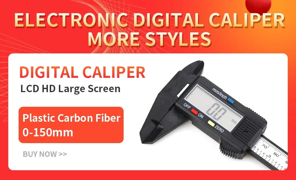 Description Picture 3 of itemNight Light Display Caliper Pachometer Digital Ruler Measuring Instruments Digital Micrometer Electronic Caliper Thickness Gauge