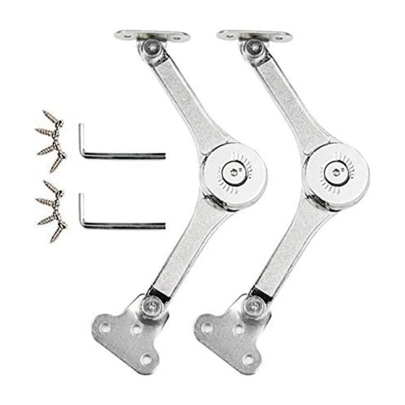 Description Picture 4 of itemHeavy Duty Hinge Lid Support Hinge Hinge Soft Close Chest Hinge Support For Cabinet Kitchen Wardrobe, Durable 2PCS