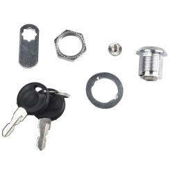 1 Pc Letter Box Cam Cylinder Locks Door Cabinet Mailbox Drawer Cupboard With 2 Keys Security Furniture Locks 16mm 25mm 30mm