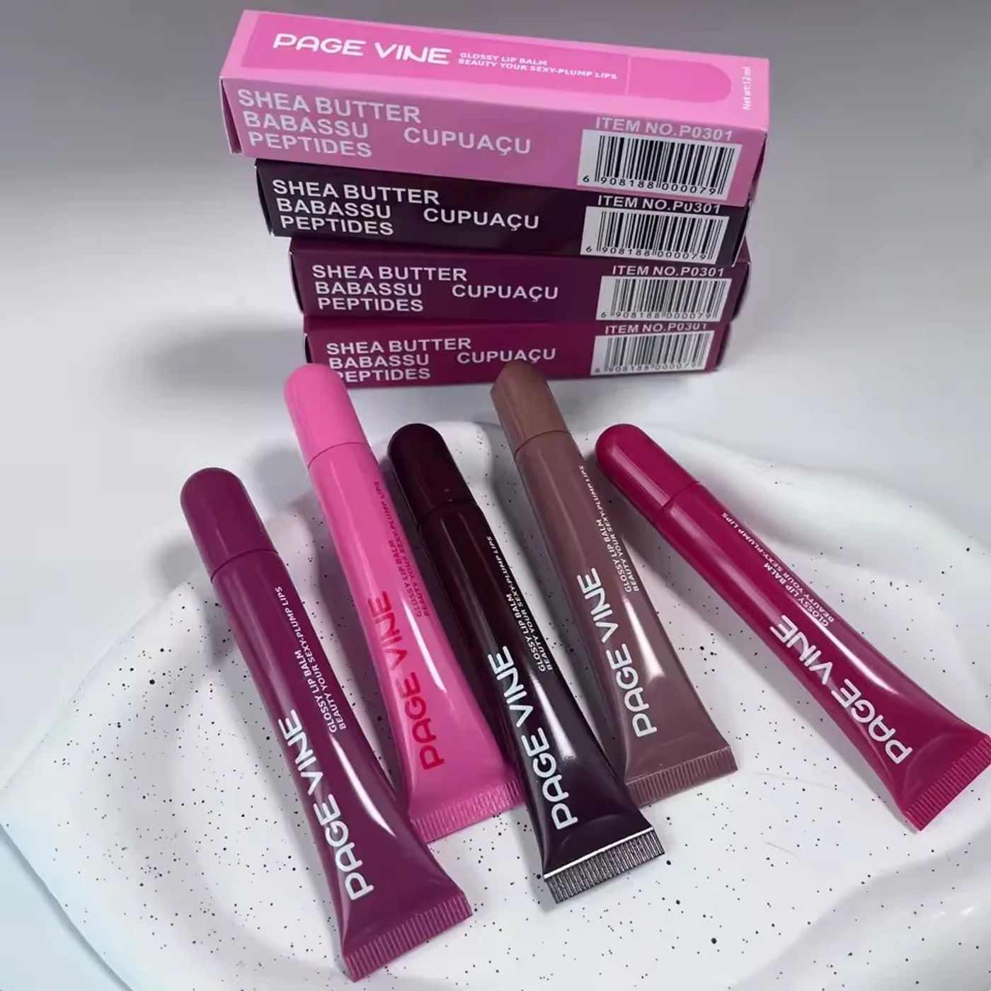 Description Picture 2 of itemMoisturizing Phone Case Lip Gloss Moisturizer Lipstick Toast Concentrated Raspberry Jelly Transparent Lip Gloss